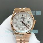 2025 New Copy Rolex Land-Dweller 40 Rose Gold Swiss 7315 Automatic Watch 